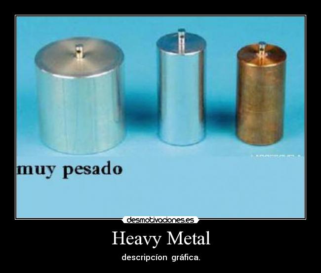 Heavy Metal - descripcíon gráfica.
