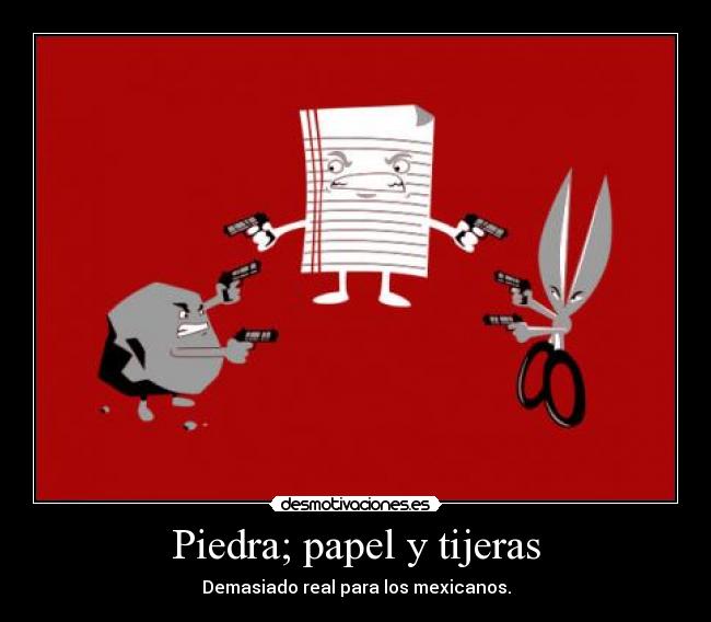 Piedra; papel y tijeras -