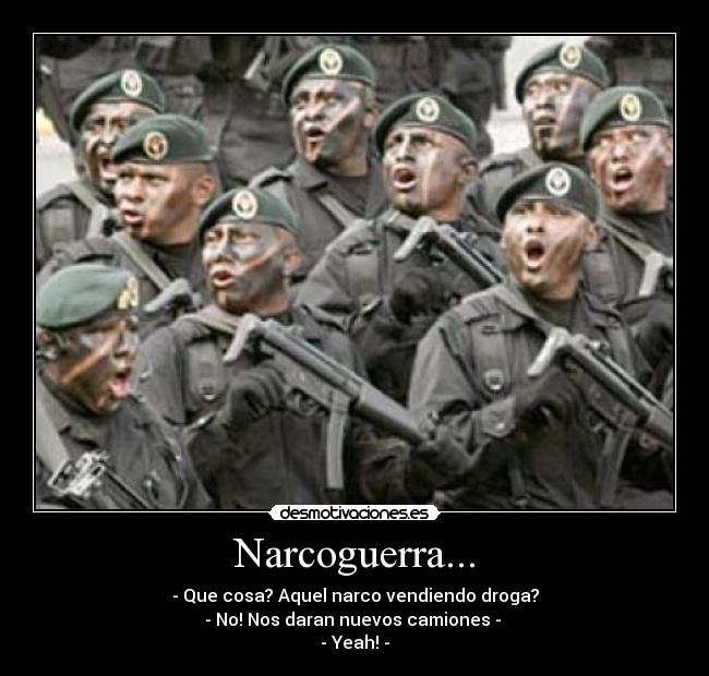 carteles narco desmotivaciones