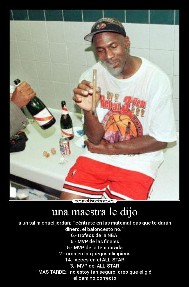 una maestra le dijo - 