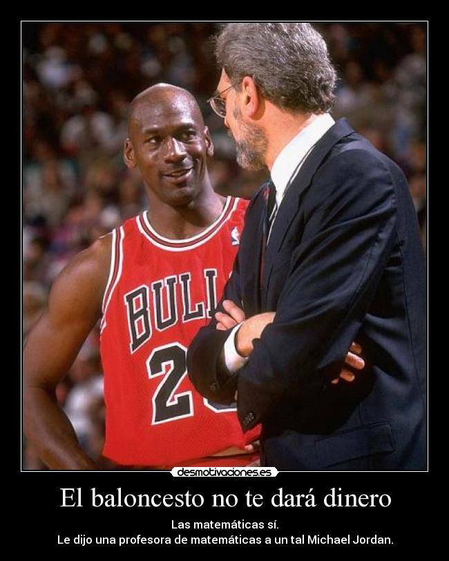 El baloncesto no te dará dinero - 