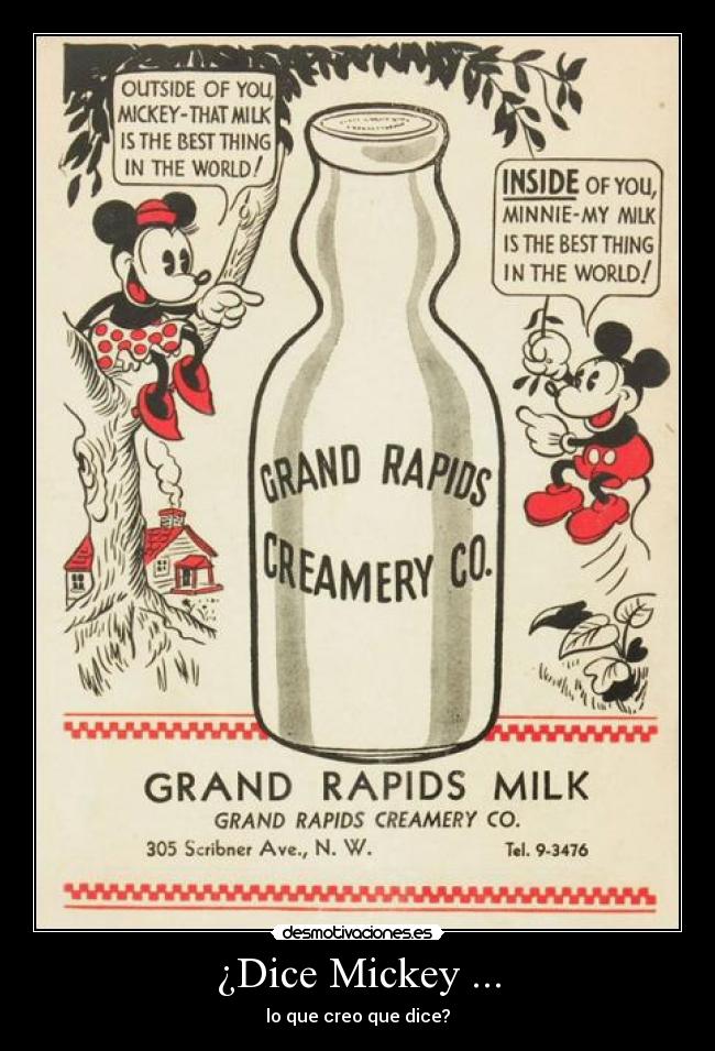 ¿Dice Mickey ... - 