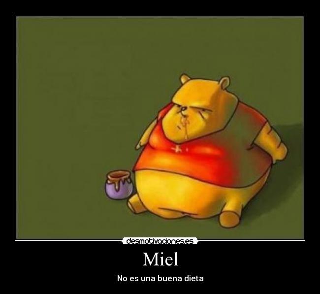 Miel - No es una buena dieta