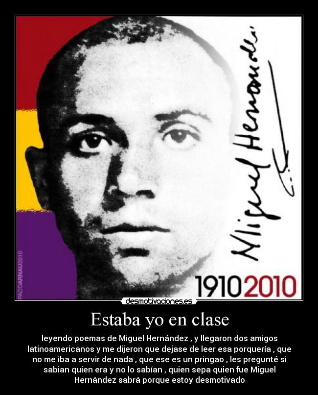 Estaba yo en clase -