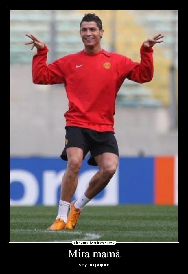 Mira mamá - soy un pajaro