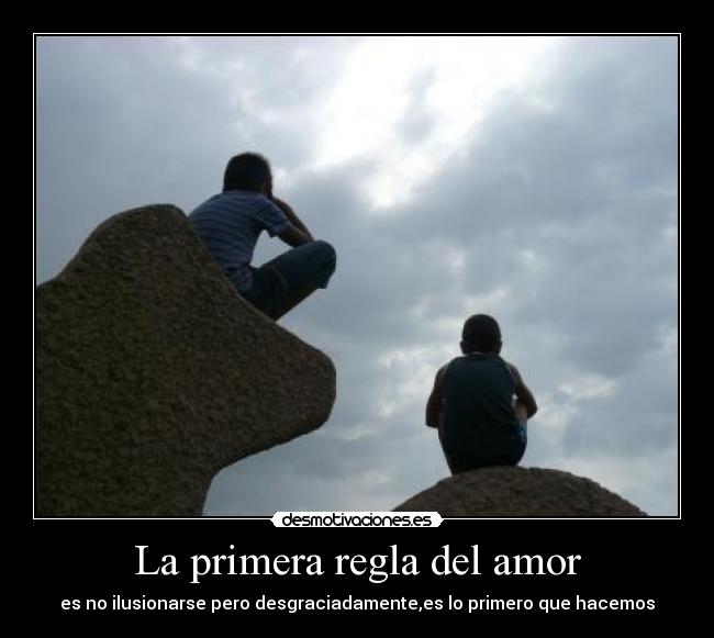 La primera regla del amor - 