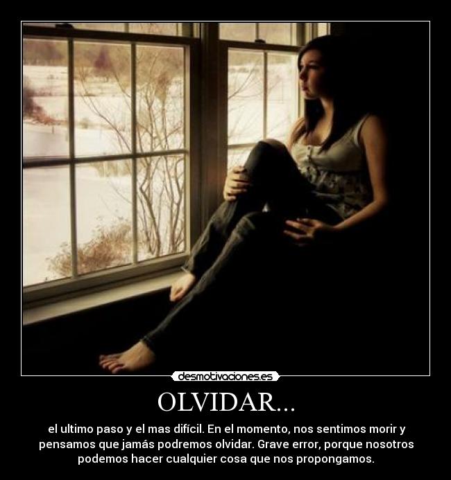 OLVIDAR... - 