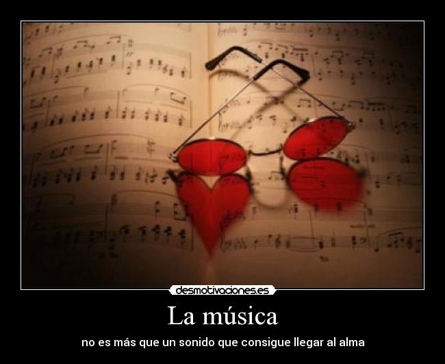 La música -