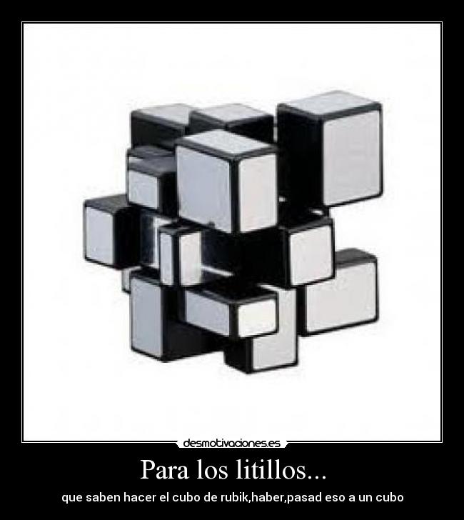 Para los litillos... - 