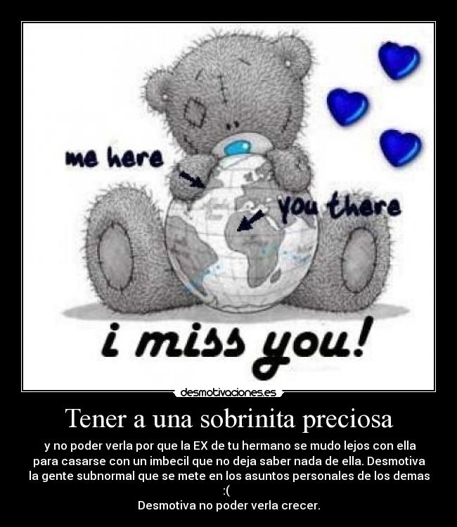 carteles sobrina familia lejana gente imbecil desmotivaciones