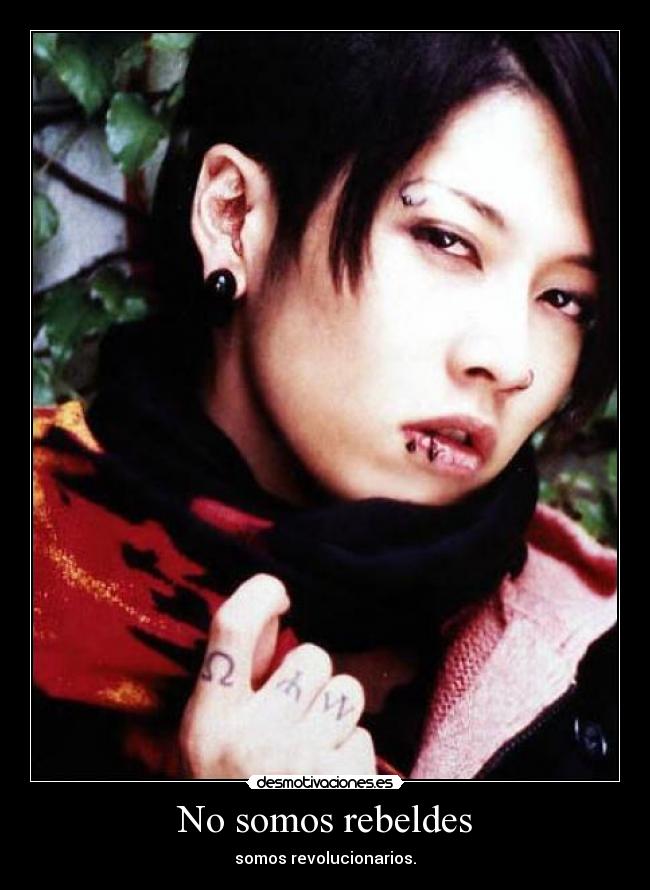 No somos rebeldes -
