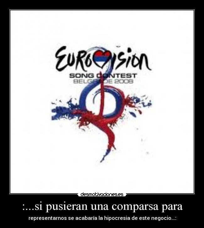 :...si pusieran una comparsa para - 