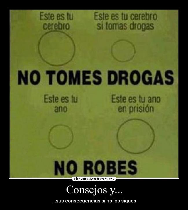 Consejos y... - ...sus consecuencias si no los sigues