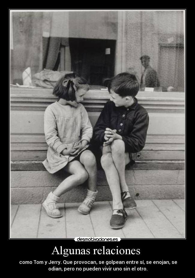 Algunas relaciones -