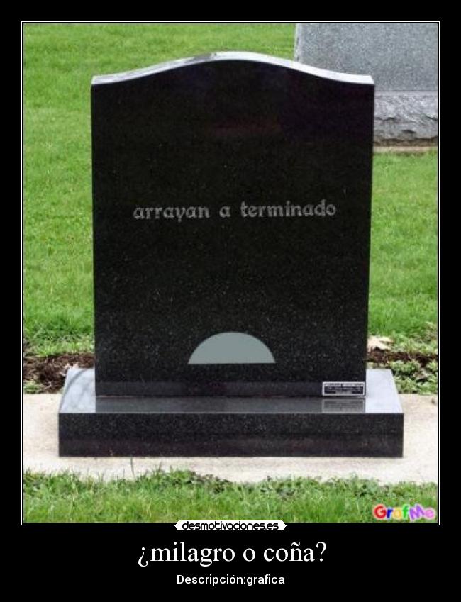 ¿milagro o coña? - 