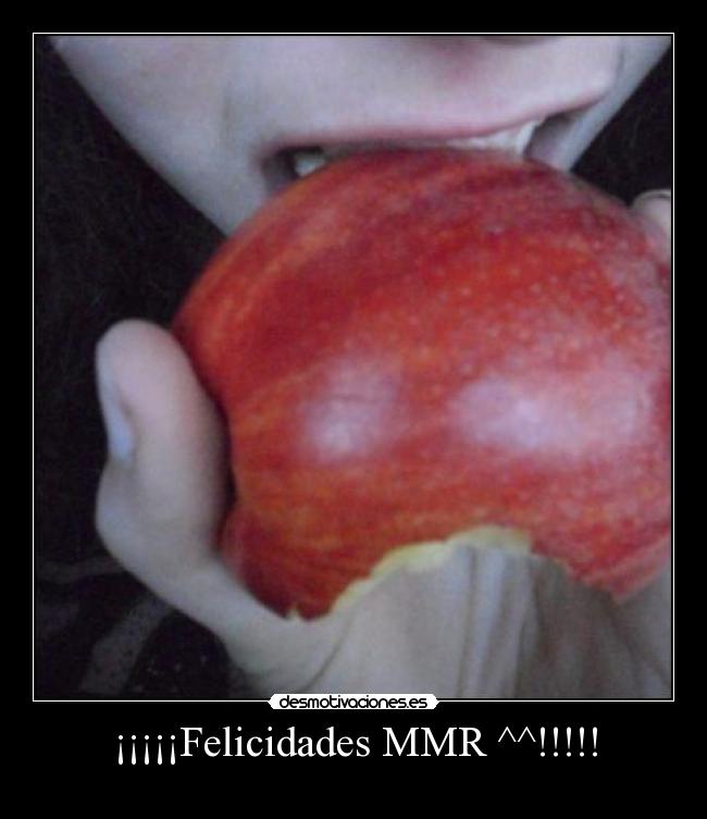 ¡¡¡¡¡Felicidades MMR ^^!!!!! -