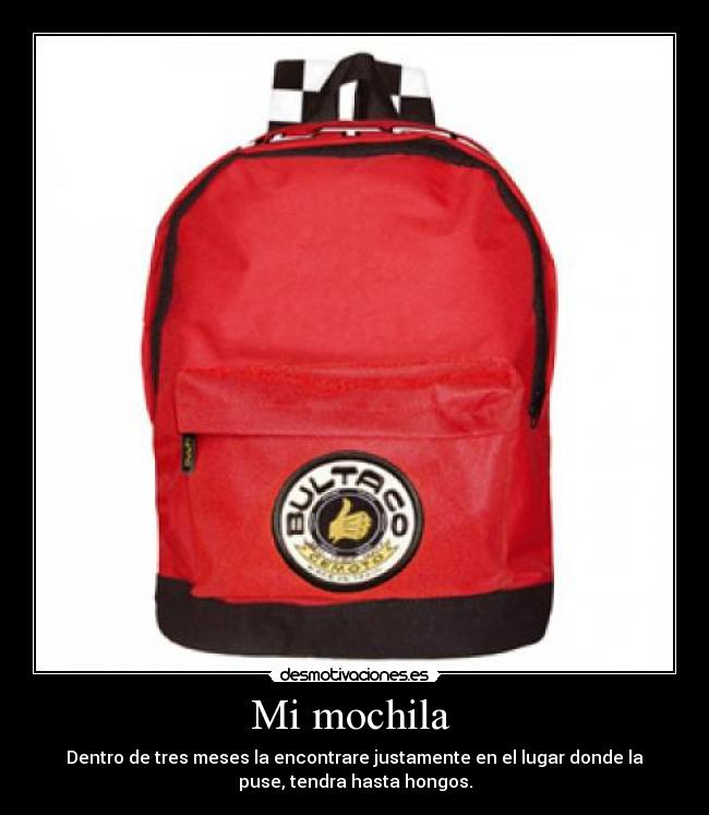 Mi mochila  - 