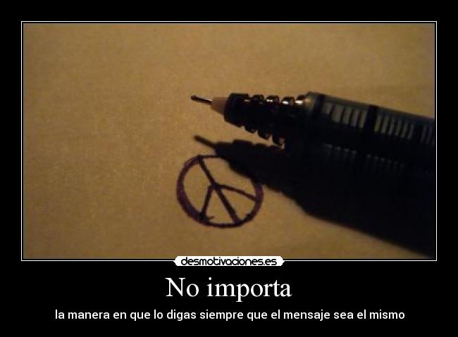 No importa - 