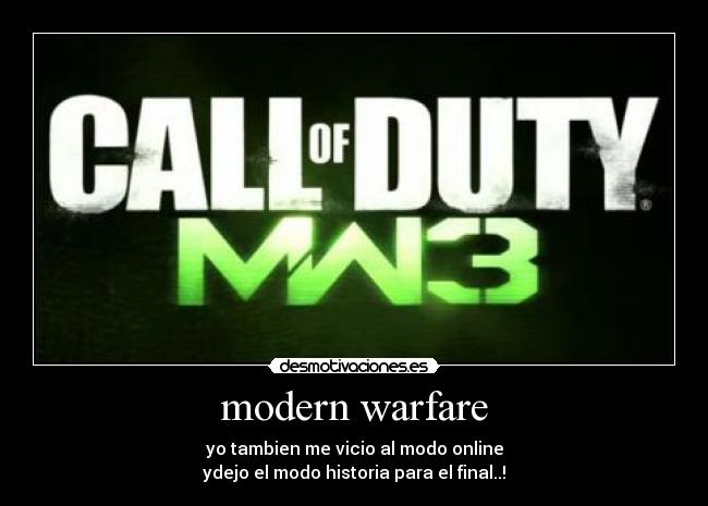 modern warfare - 