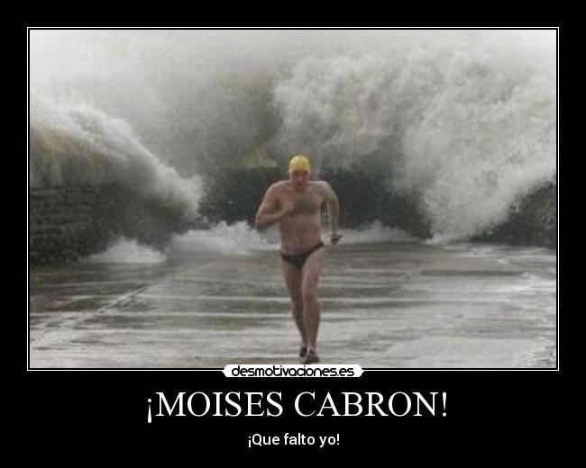 ¡MOISES CABRON! -
