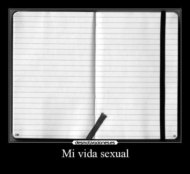 Mi vida sexual - 