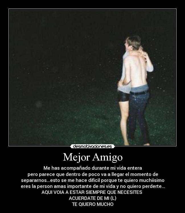 Mejor Amigo -