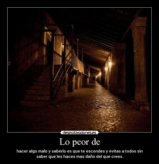 Lo peor de - 