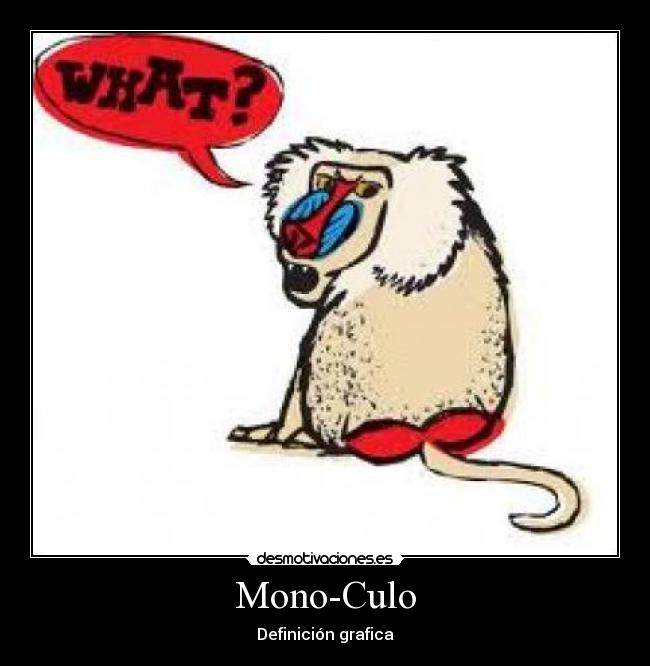 Mono-Culo - 