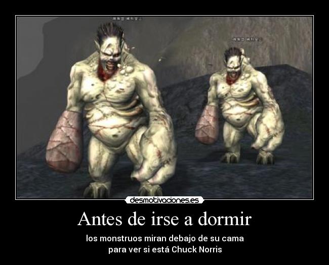 Antes de irse a dormir -