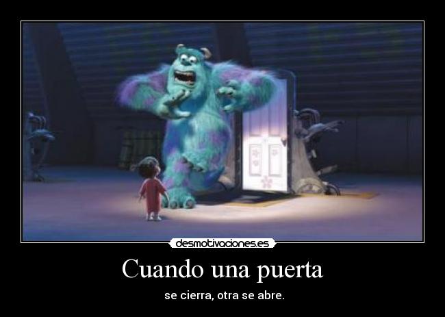Cuando una puerta - 