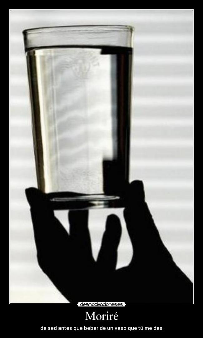 Moriré -