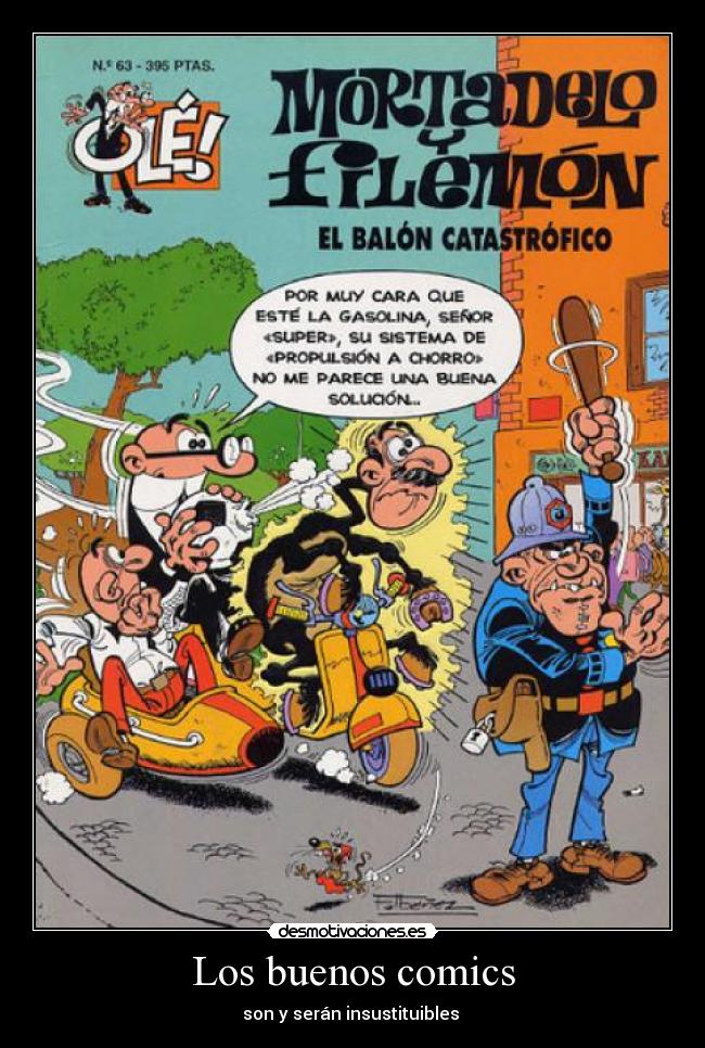 Los buenos comics - son y serán insustituibles