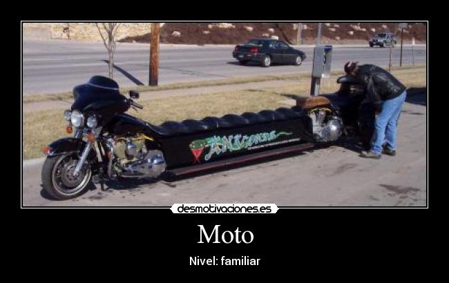 carteles moto desmotivaciones