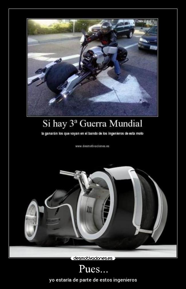 Pues... - yo estaría de parte de estos ingenieros