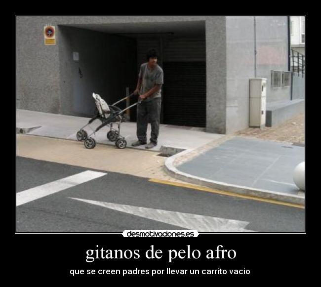 gitanos de pelo afro -