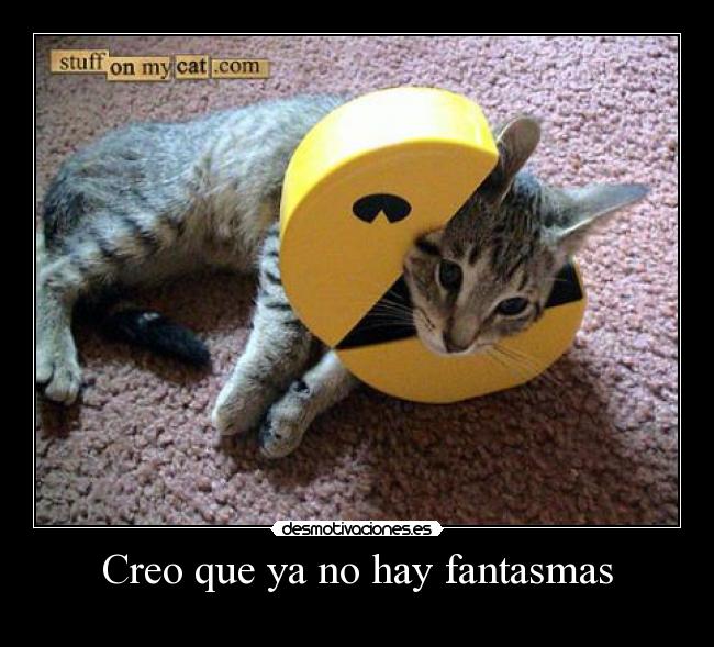 Creo que ya no hay fantasmas - 