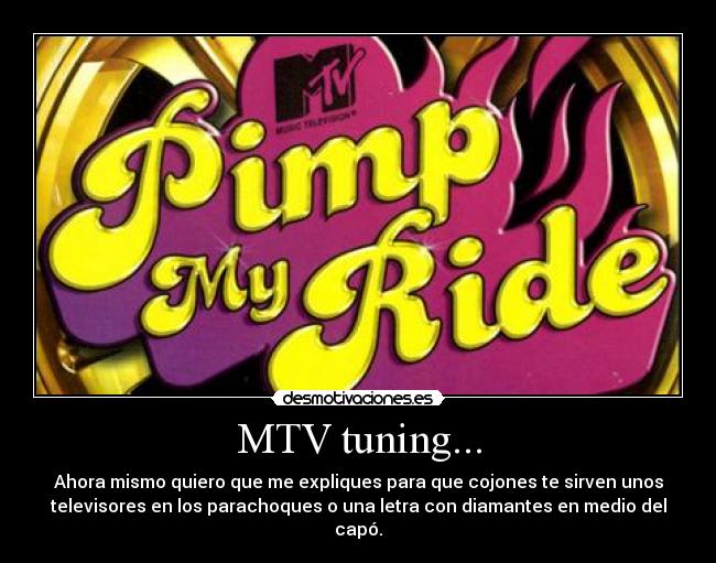 MTV tuning... -