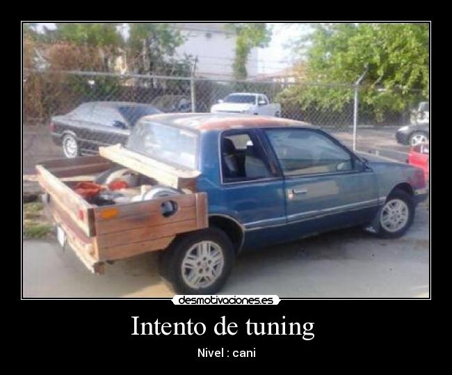 Intento de tuning  - 