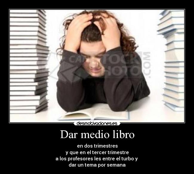 Dar medio libro - 