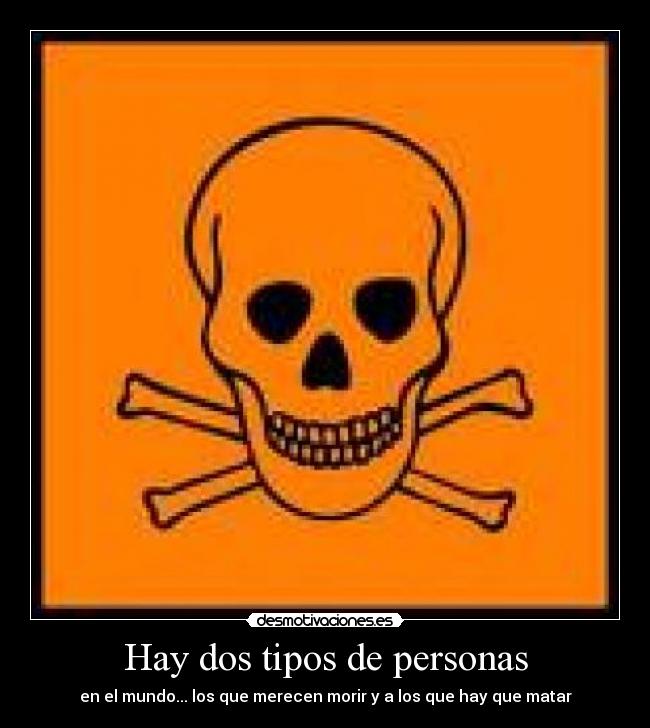 Hay dos tipos de personas - 