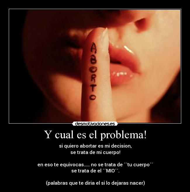 carteles aborto desmotivaciones