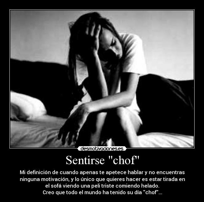 Sentirse chof - 