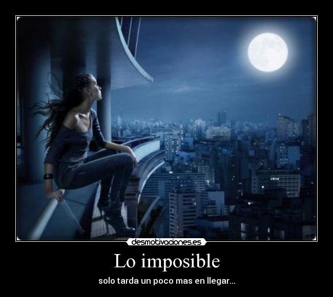 Lo imposible -