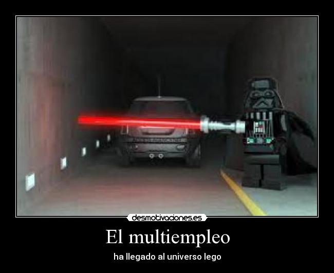 El multiempleo - ha llegado al universo lego