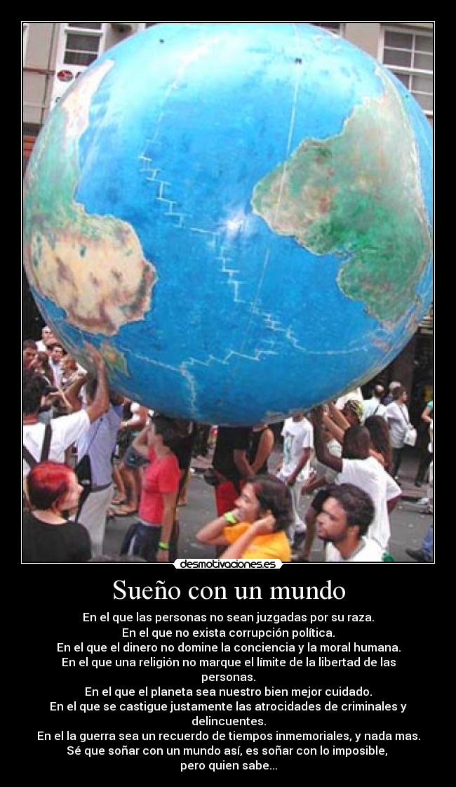 Sueño con un mundo - 