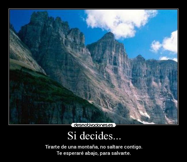 Si decides... - 