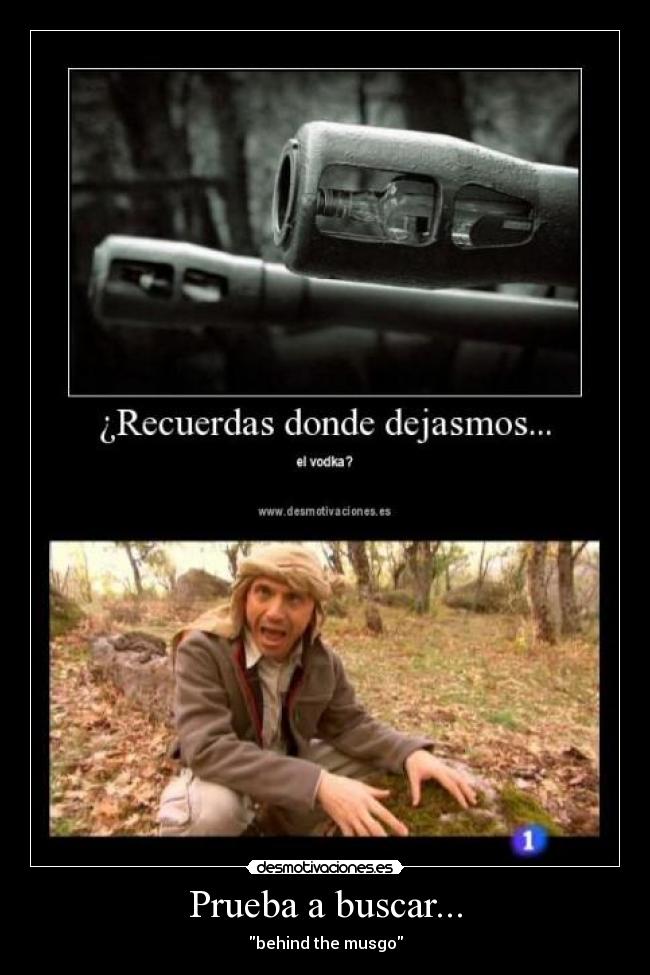 carteles jose mota behind the musgo desmotivaciones