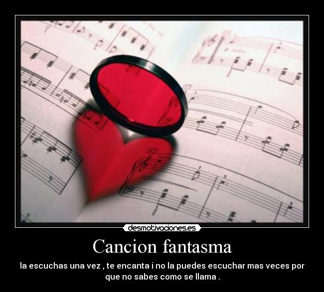 Cancion fantasma - 
