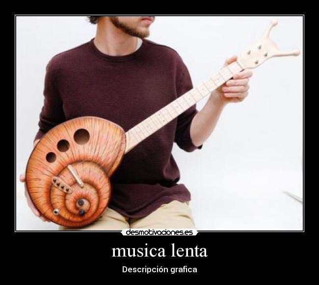 musica lenta - Descripción grafica