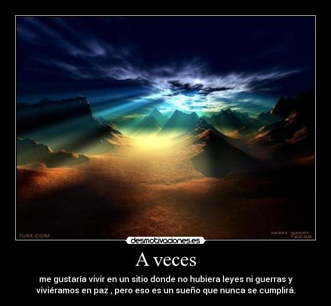 A veces -